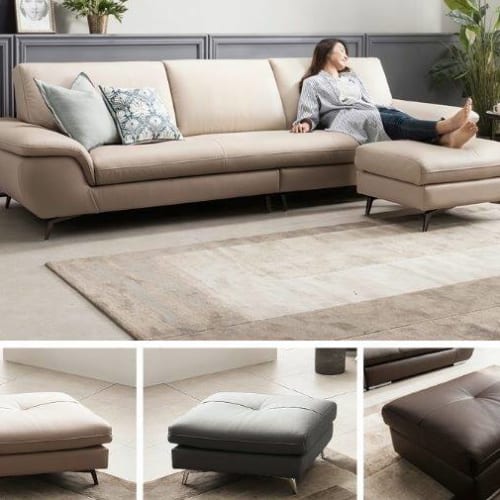 SOFA Da VQ-09 – Điểm nhấn sang trọng cho không gian sống đẳng cấp