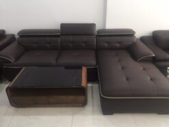 SOFA Da VQ-03 – Sofa da cao cấp, sang trọng cho phòng khách hiện đại