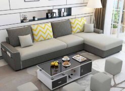 SOFA Nỉ VQ-003 – Sự Lựa Chọn Hoàn Hảo Cho Phòng Khách Hiện Đại