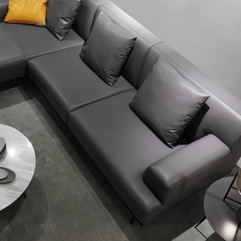 Ghế sofa góc đệm da L23 – Sự lựa chọn hoàn hảo cho không gian sống hiện đại - Ảnh 2