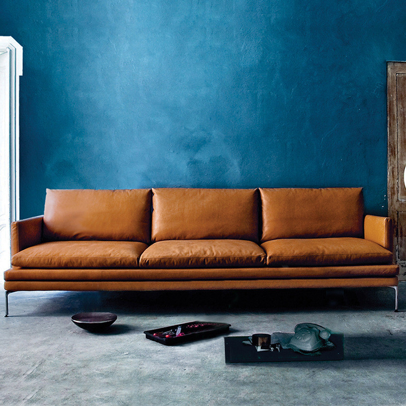 Ghế Sofa Văng Đệm Da Italia V23 – Sang Trọng, Đẳng Cấp, Bền Bỉ