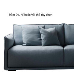 Alternative view of Ghế Sofa Văng Đệm Vải Hiện Đại V21 – Tinh Tế, Sang Trọng, Phù Hợp Mọi Không Gian