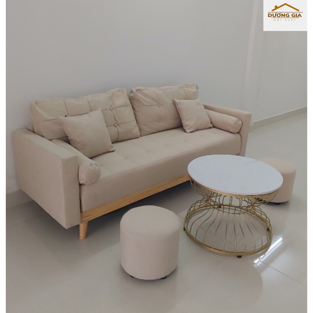 Sofa văng nỉ VN232 – Giải pháp nội thất sang trọng, tiện nghi cho mọi không gian sống