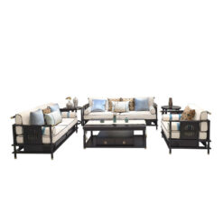 Alternative view of Ghế sofa văng vải tân cổ điển V31 – Sang Trọng, Đẳng Cấp
