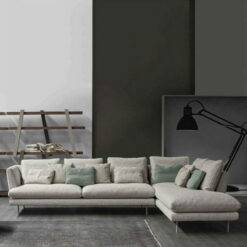 Ghế sofa góc đệm vải L26 – Sự lựa chọn hoàn hảo cho không gian hiện đại
