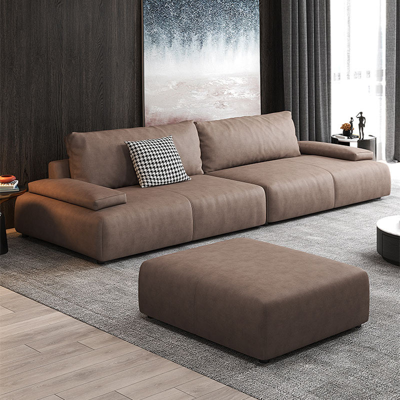 Ghế Sofa Văng Đệm Da Lộn V53 – Hiện Đại, Sang Trọng, Êm Ái Từ Sofa Huy Hoàng - Ảnh 3
