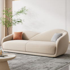 Sofa Văng Đệm Vải Nỉ Mịn V60 – Sang Trọng, Êm Ái, Giá Xưởng Tại Sofa Huy Hoàng