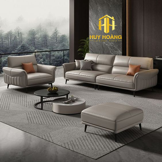 sofa văng da
