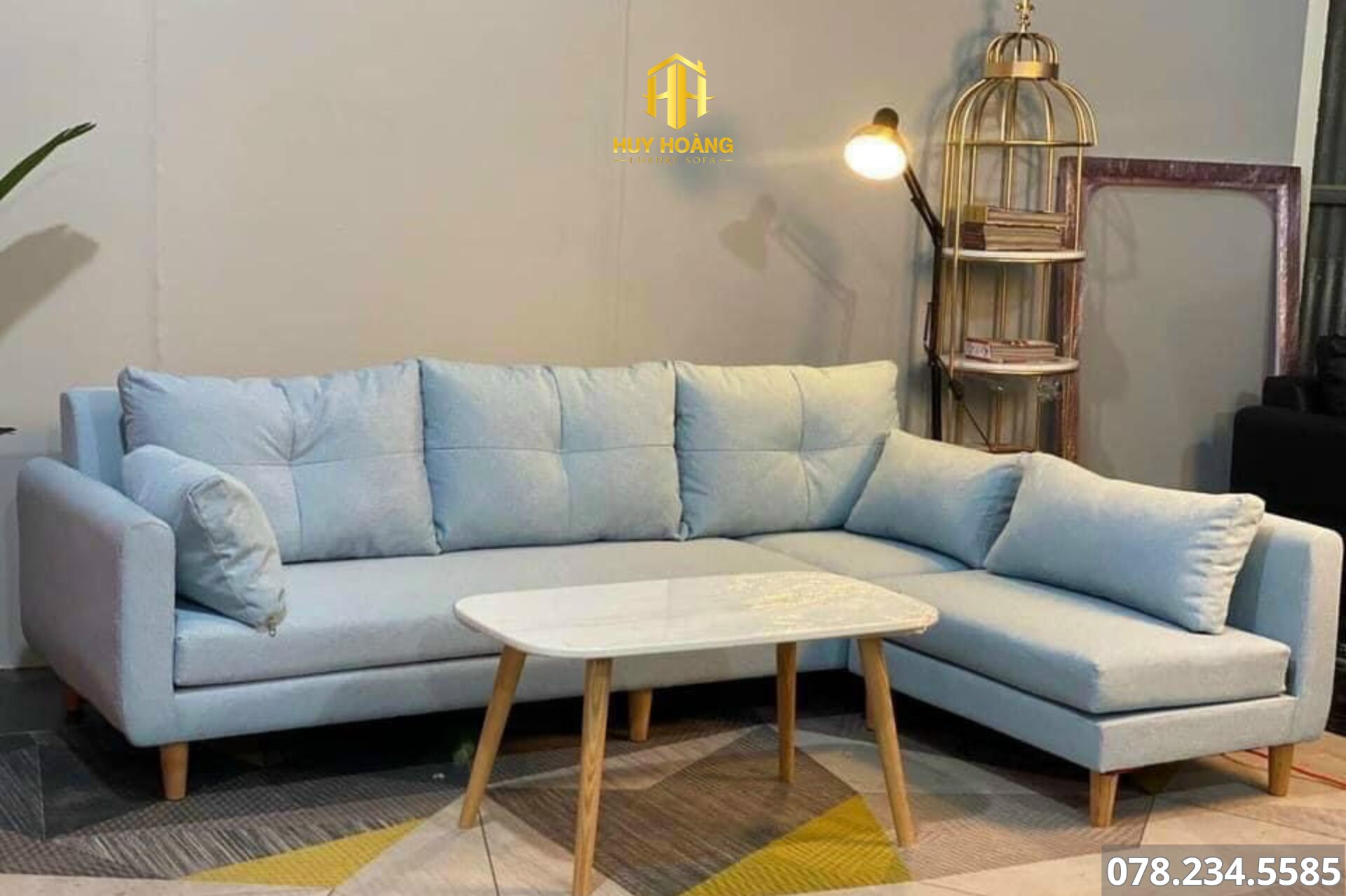 Sofa Chữ L Cao Cấp HHL 020 – Tiết Kiệm Diện Tích, Sang Trọng Cho Mọi Không Gian - Ảnh 3