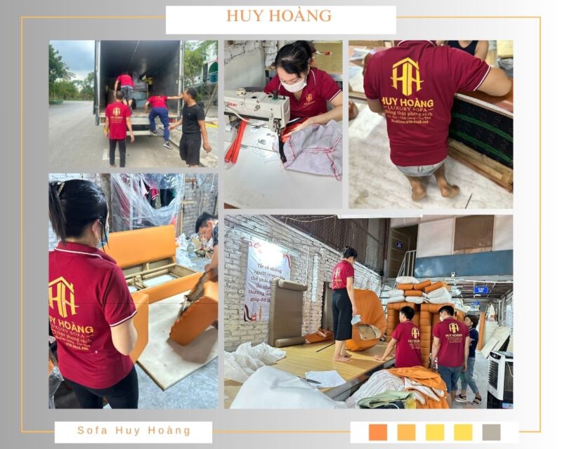 Bọc ghế sofa Tại Nhà