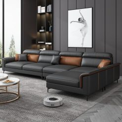 Alternative view of Sofa Góc HHL12 – Phòng Khách Hiện Đại