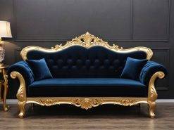 Alternative view of Ghế Sofa Tân Cổ Điển HHG04 – Sang Trọng , Đẳng Cấp