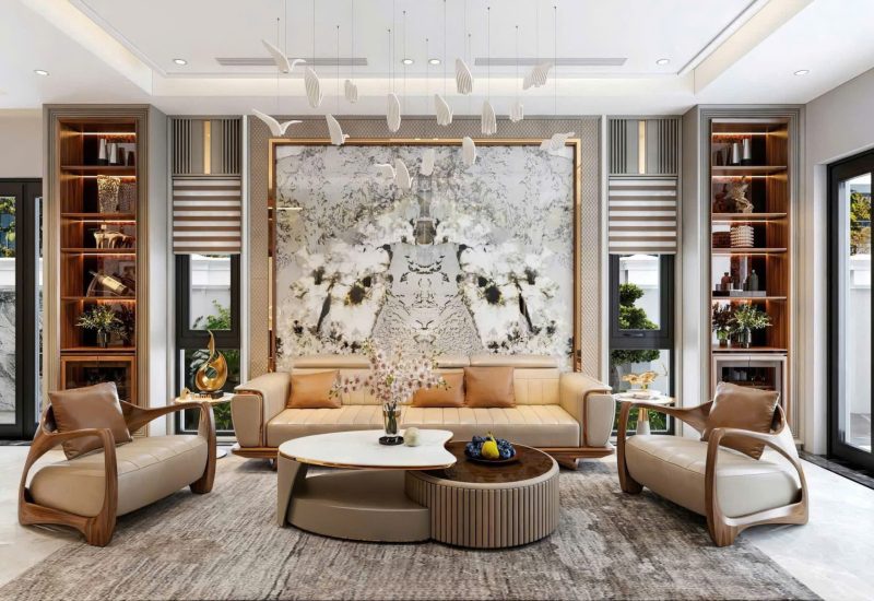 Mẫu Sofa gỗ HHG02