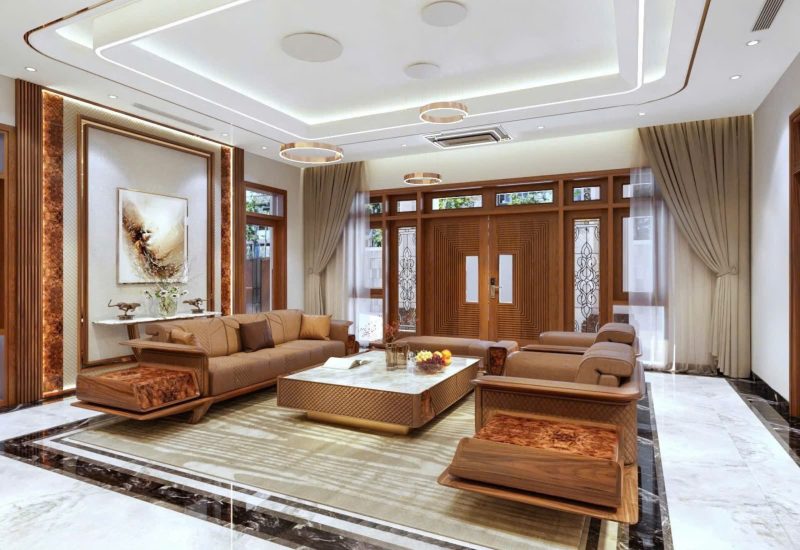 Sofa gỗ HHG02