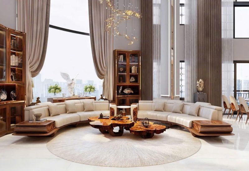 Sofa gỗ HHG02