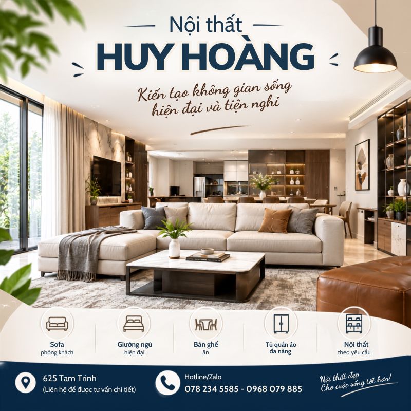 Top 5 xưởng nội thất uy tín tại Hoàng Mai